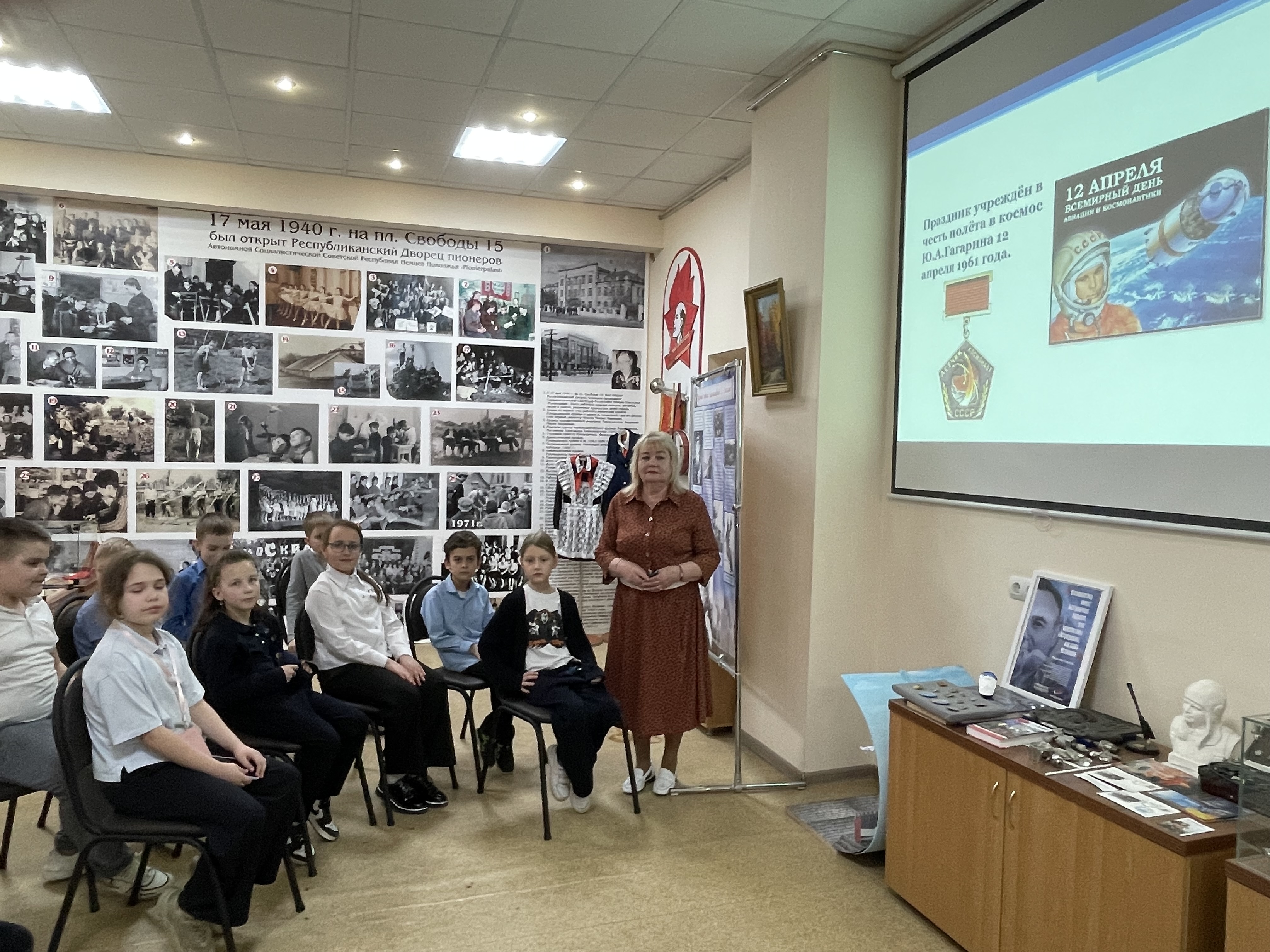 Мероприятие по теме «Космос – Земля – Космос».
