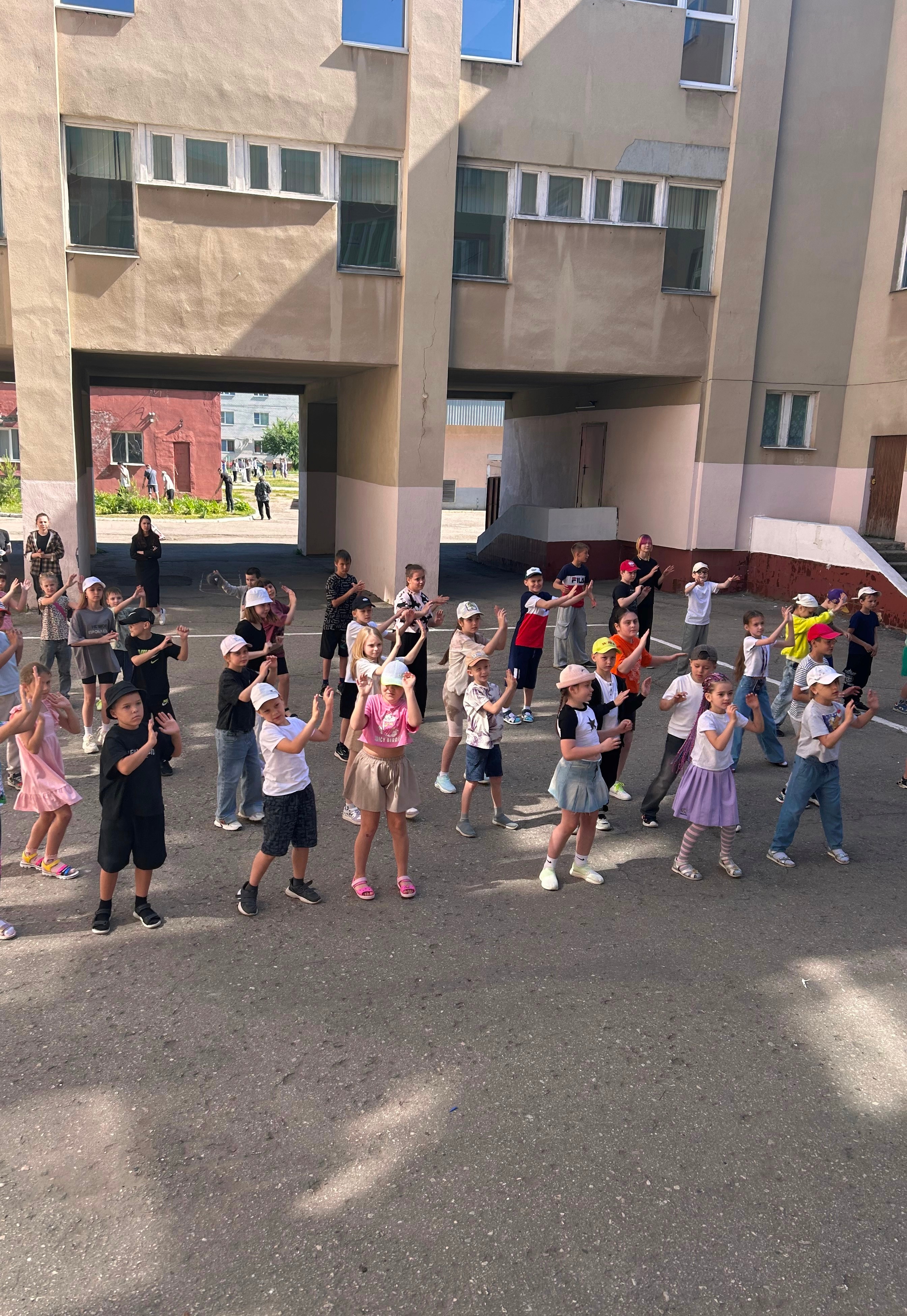 Торжественное открытие летней оздоровительной площадки «Солнышко».