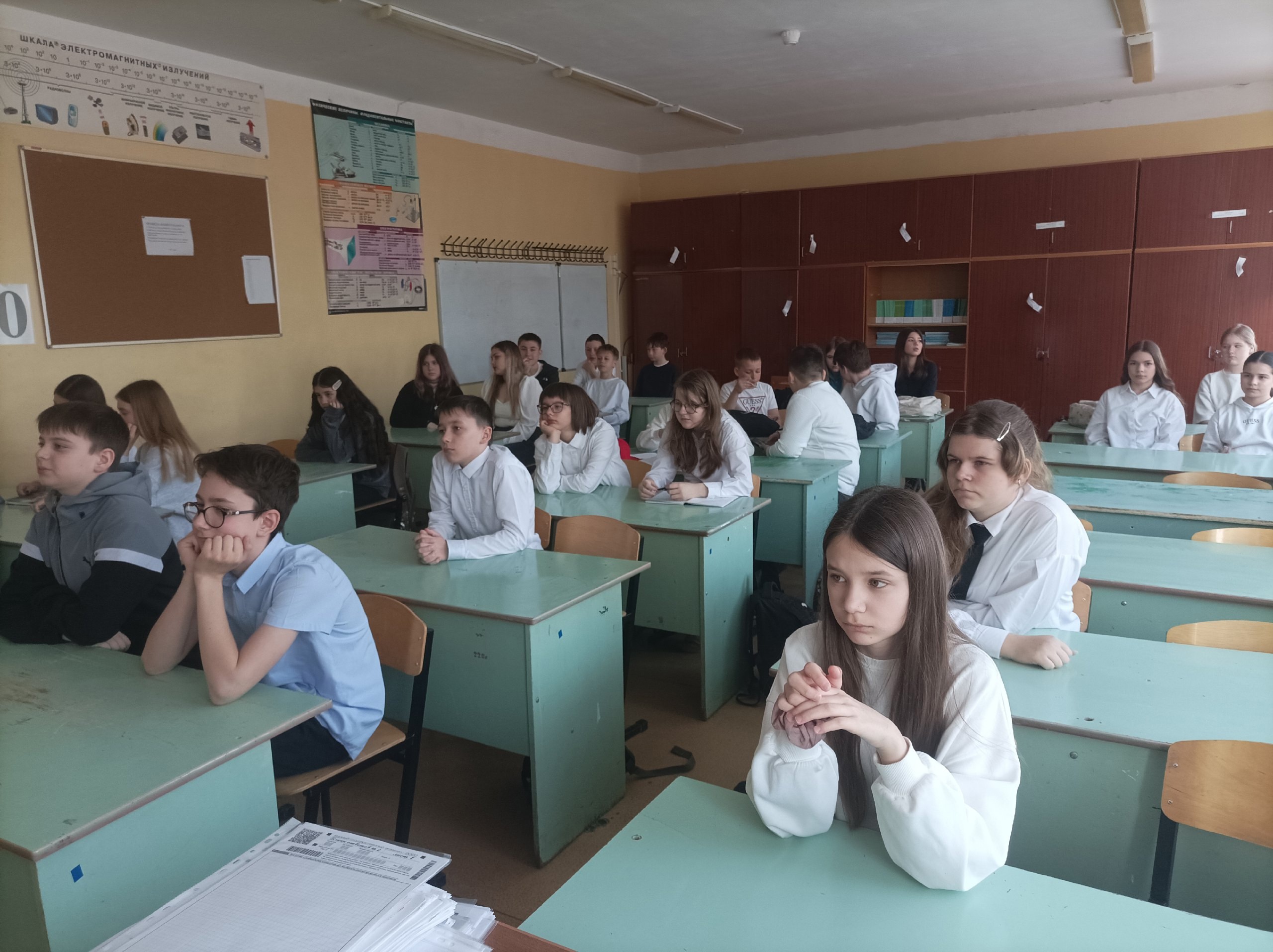 Киноурок «Здесь есть душа» в 6 «в» классе.