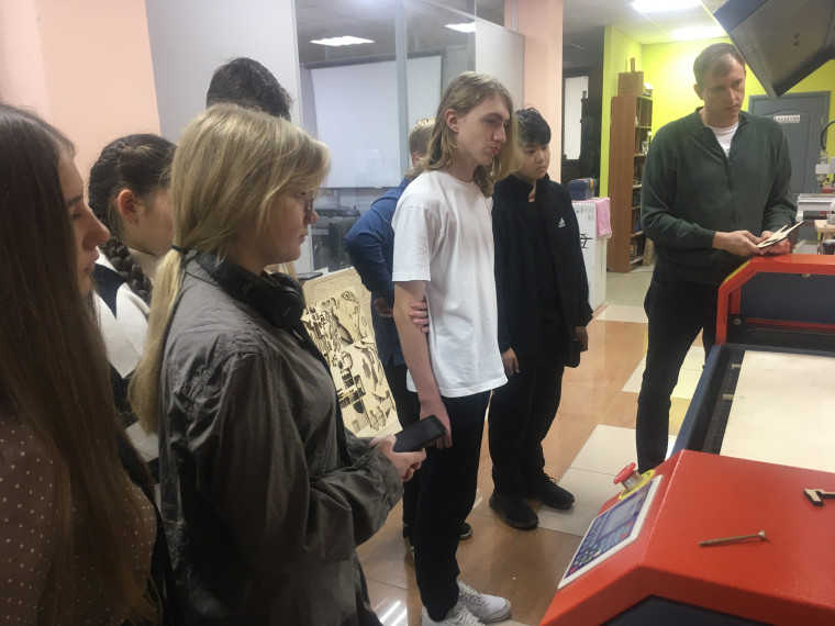 8 «Г» класс в ЦМИТ «Спектр».